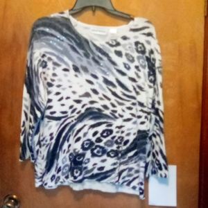 Shirt, Alfred Dunner, size large